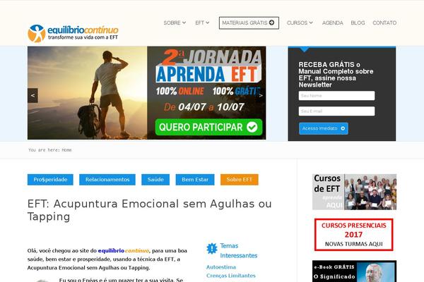 Essentials theme site design template sample