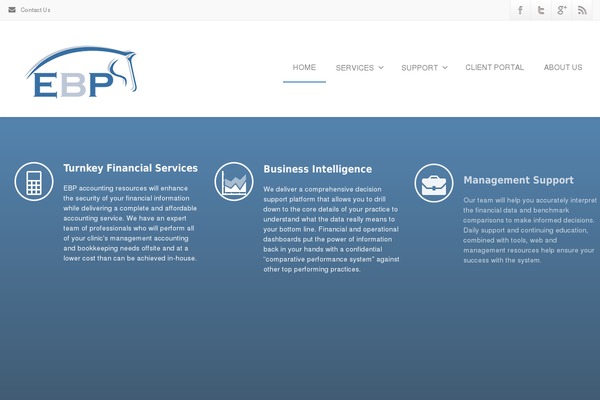 Envision theme site design template sample