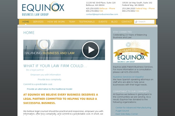 equinoxbusinesslaw.com site used Html5blank-child