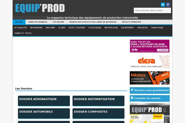 Site using CPO Widgets plugin