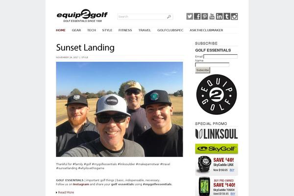 equip2golf.com site used Letsblog