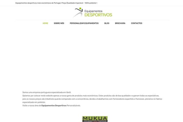 equipamentos-desportivos.pt site used Pedona