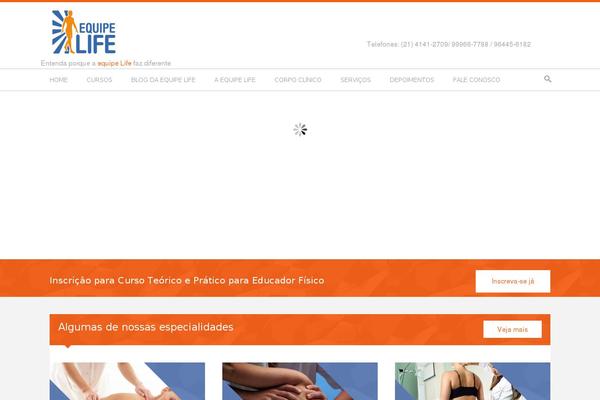 fitnesslife-child theme websites examples