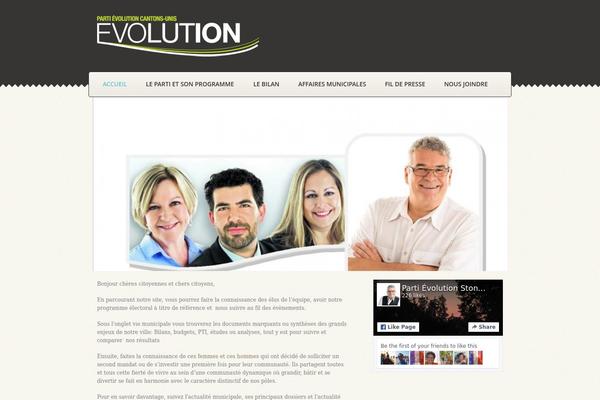 Blessing theme site design template sample