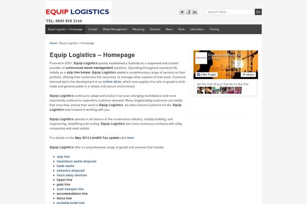 Shell Lite theme site design template sample