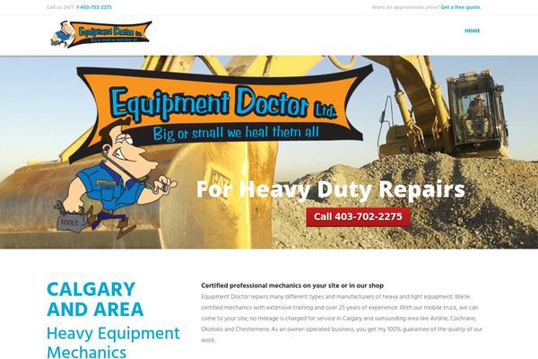 equipmentdoctor.ca site used Plumbing-company
