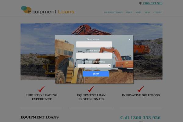 equipmentloans.net.au site used Equipmentloans