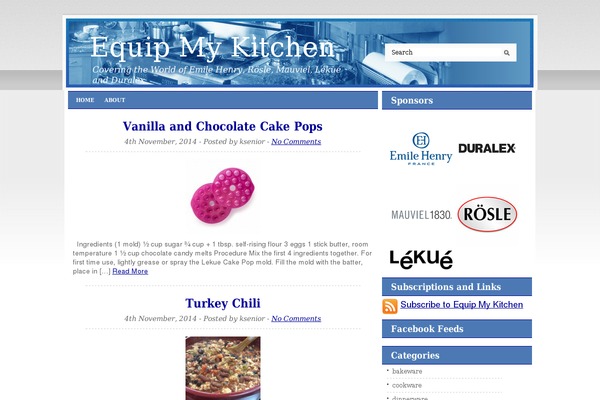 equipmykitchen.com site used WP-PortalTheme