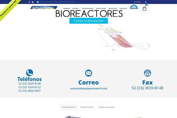 equiponovatech.com site used Gshop