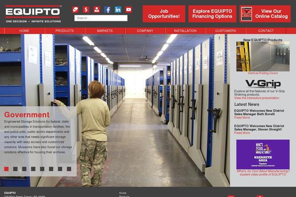 equipto.com site used Equipto2020