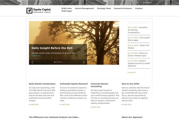 Euphoria theme site design template sample