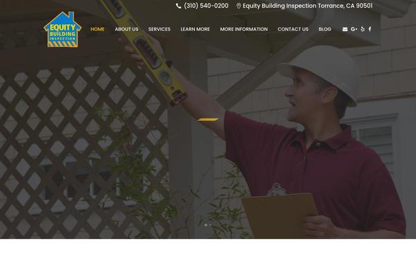 Bridge Child theme site design template sample