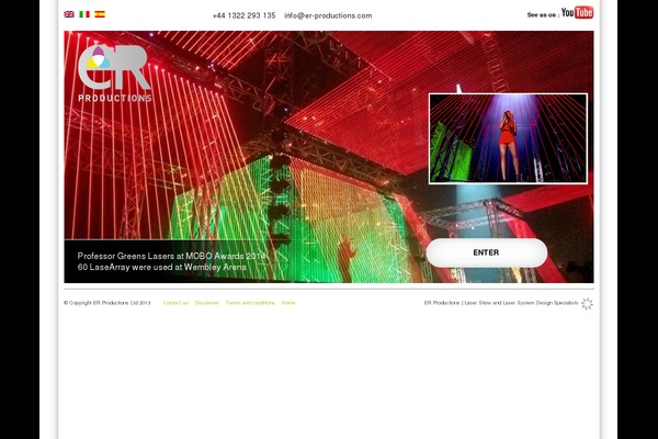 er-productions.com site used Er