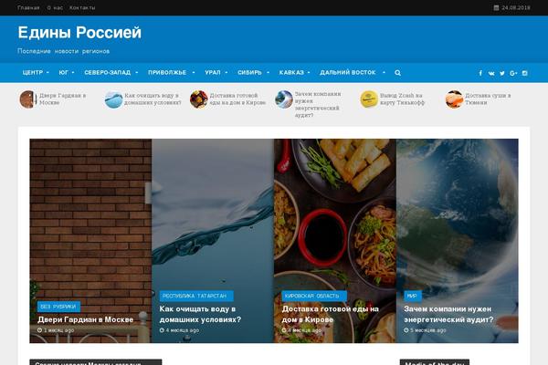 Site using Meks Smart Social Widget plugin