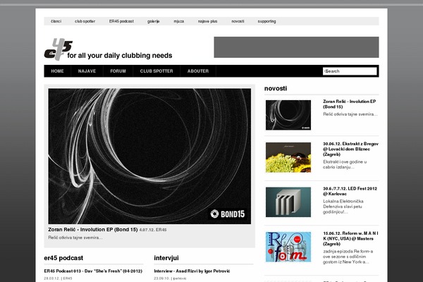 monochrome theme site design template sample