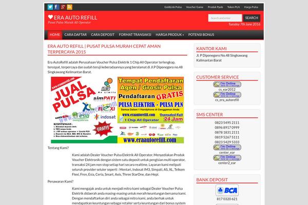eraautorefill.com site used Temawp