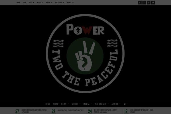 BLACKMAG theme site design template sample