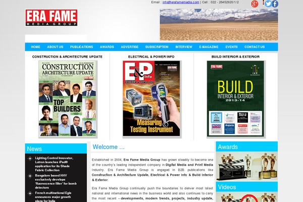 Attitude theme site design template sample