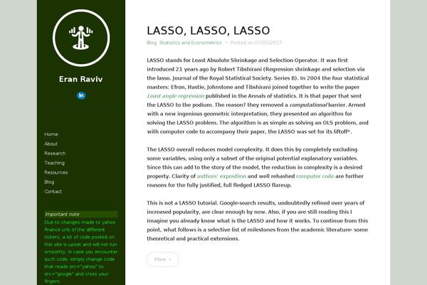 Site using WP QuickLaTeX plugin