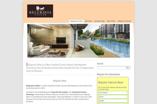 Clickbump theme site design template sample