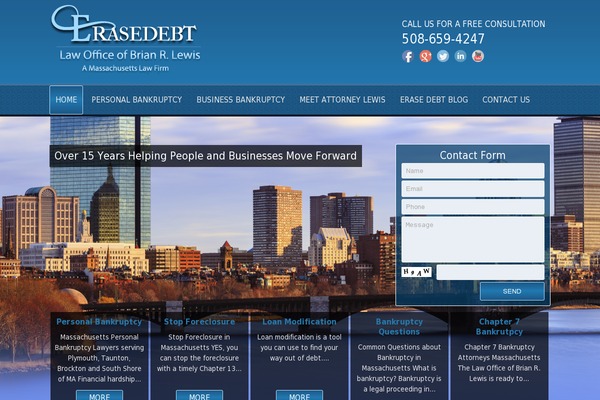 Infinite theme site design template sample