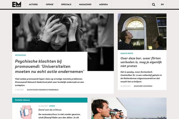 Tabula theme site design template sample