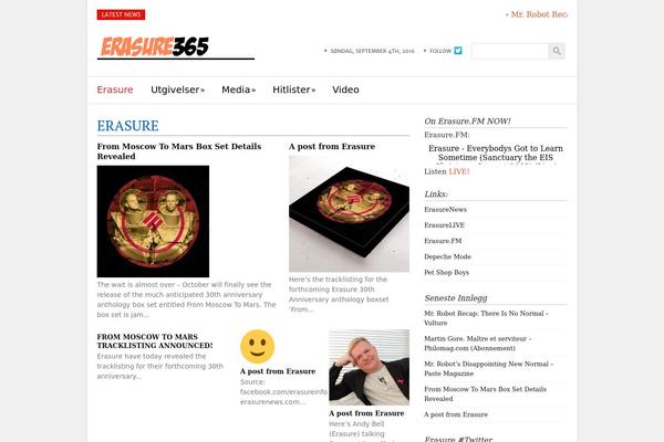 Newspost theme site design template sample