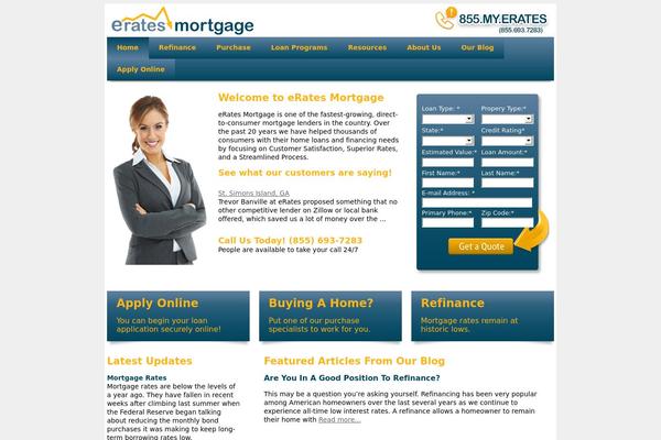 Content theme site design template sample
