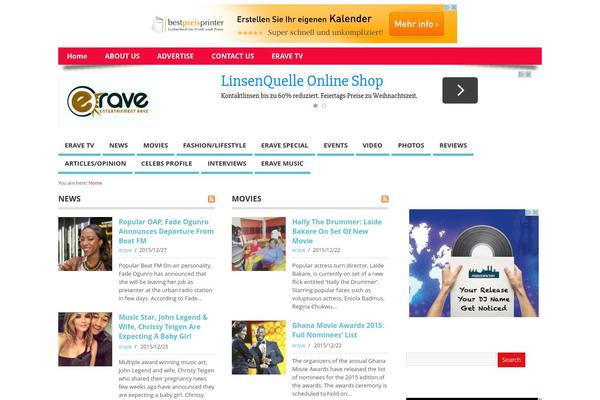 Site using Instashow-lite plugin