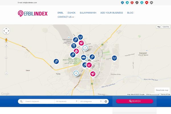 erbilindex.com site used Directory-child