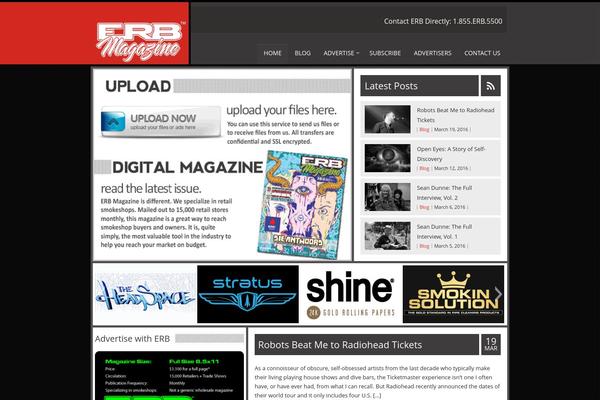 Paula theme site design template sample