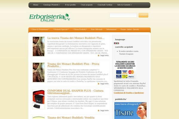 Blossom Fashion theme site design template sample