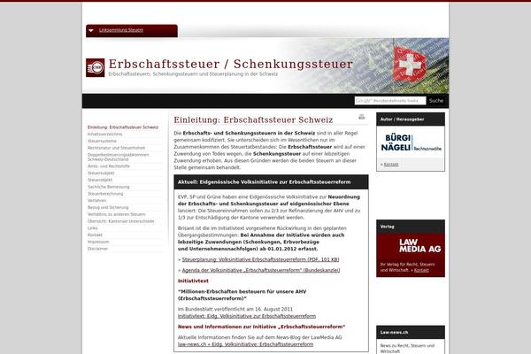 erbschaftssteuern.ch site used Lmgrau