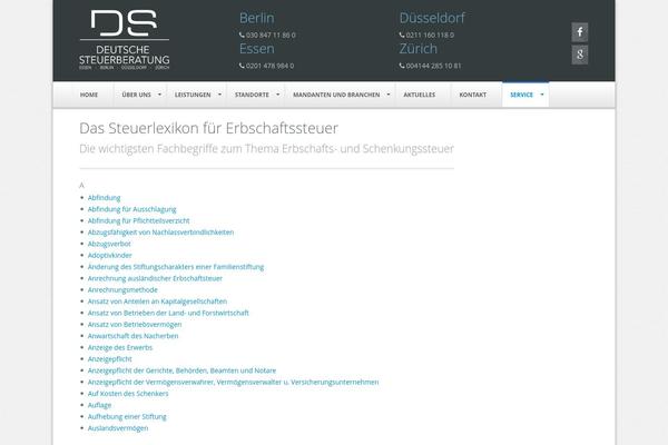 Netstudio-wp theme site design template sample