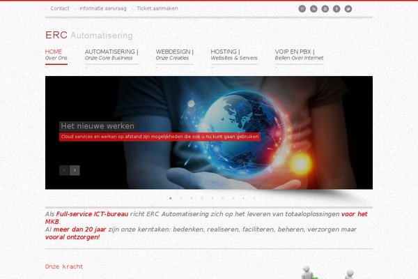 erc-automatisering.nl site used Reactive1.1.3