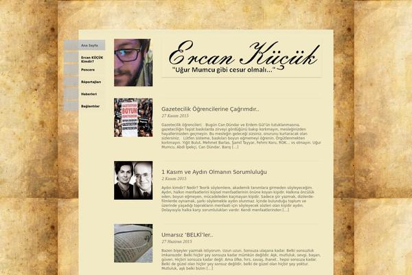 Vcard theme site design template sample