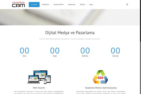 ercansalman.com site used Zenzero