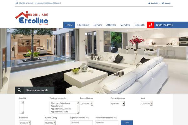 Site using Easy-real-estate plugin