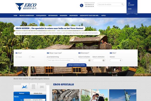BookYourTravel theme site design template sample