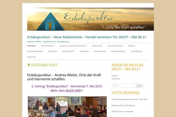 Tiny Forge theme site design template sample