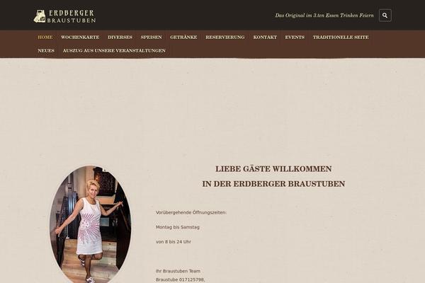 Humanity theme site design template sample