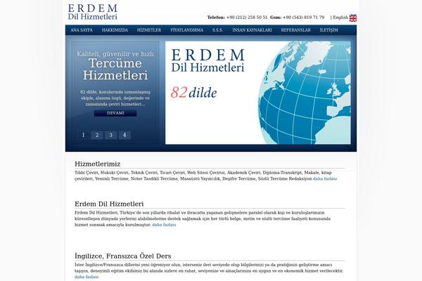 WhiteHouse Pro theme site design template sample