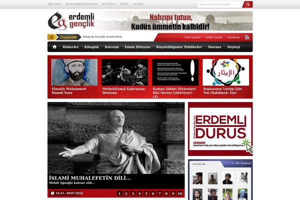 Wp Medya Haber theme site design template sample