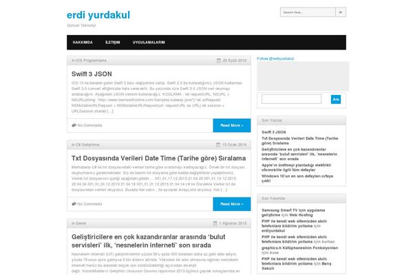 Yume theme site design template sample