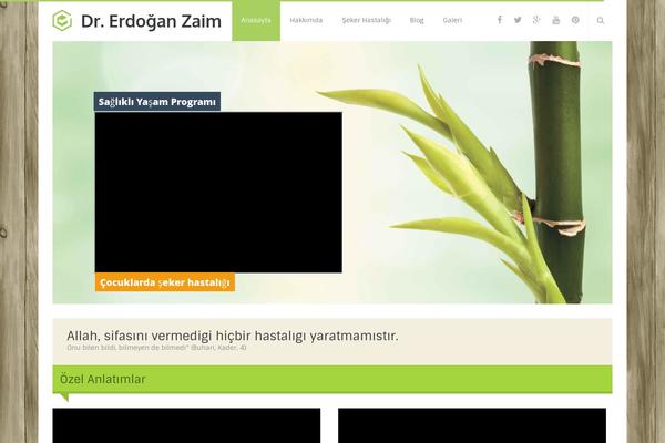 Jade theme site design template sample