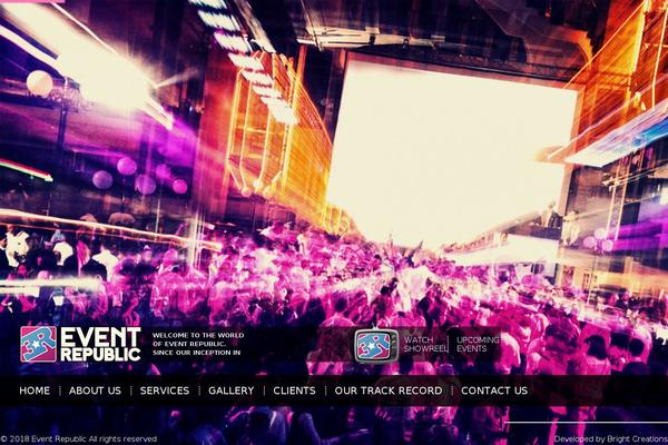 Lounge theme site design template sample