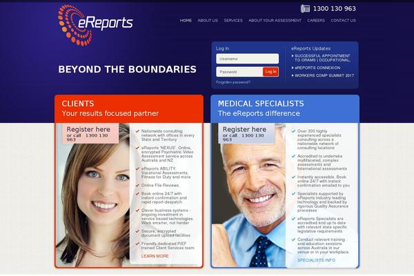 ereports.com.au site used Ereports