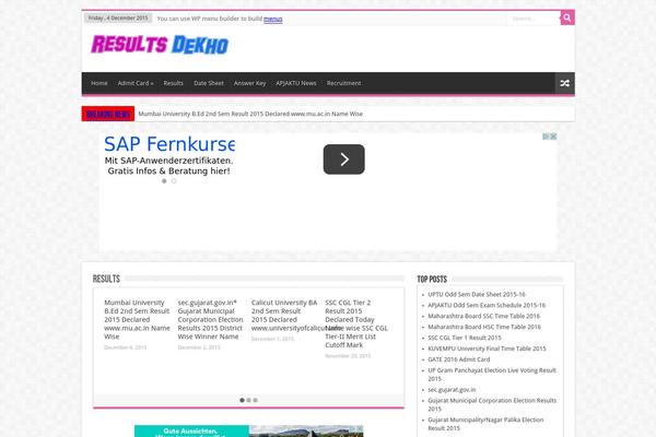 Site using Table of Contents Plus plugin