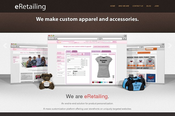Blaze theme websites examples