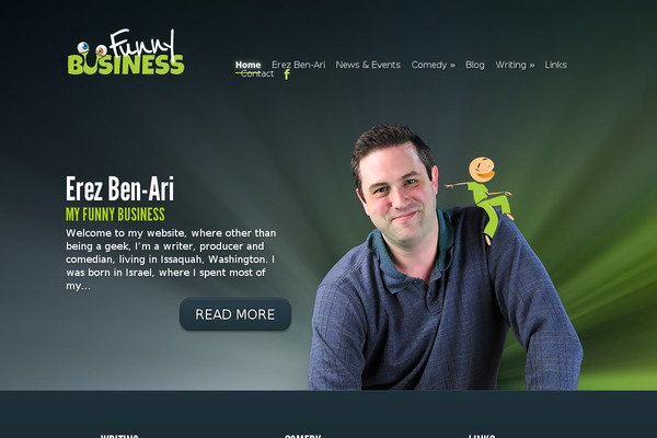 Fusion theme site design template sample